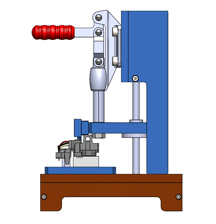 A0002808-电气端子的手动台式压床